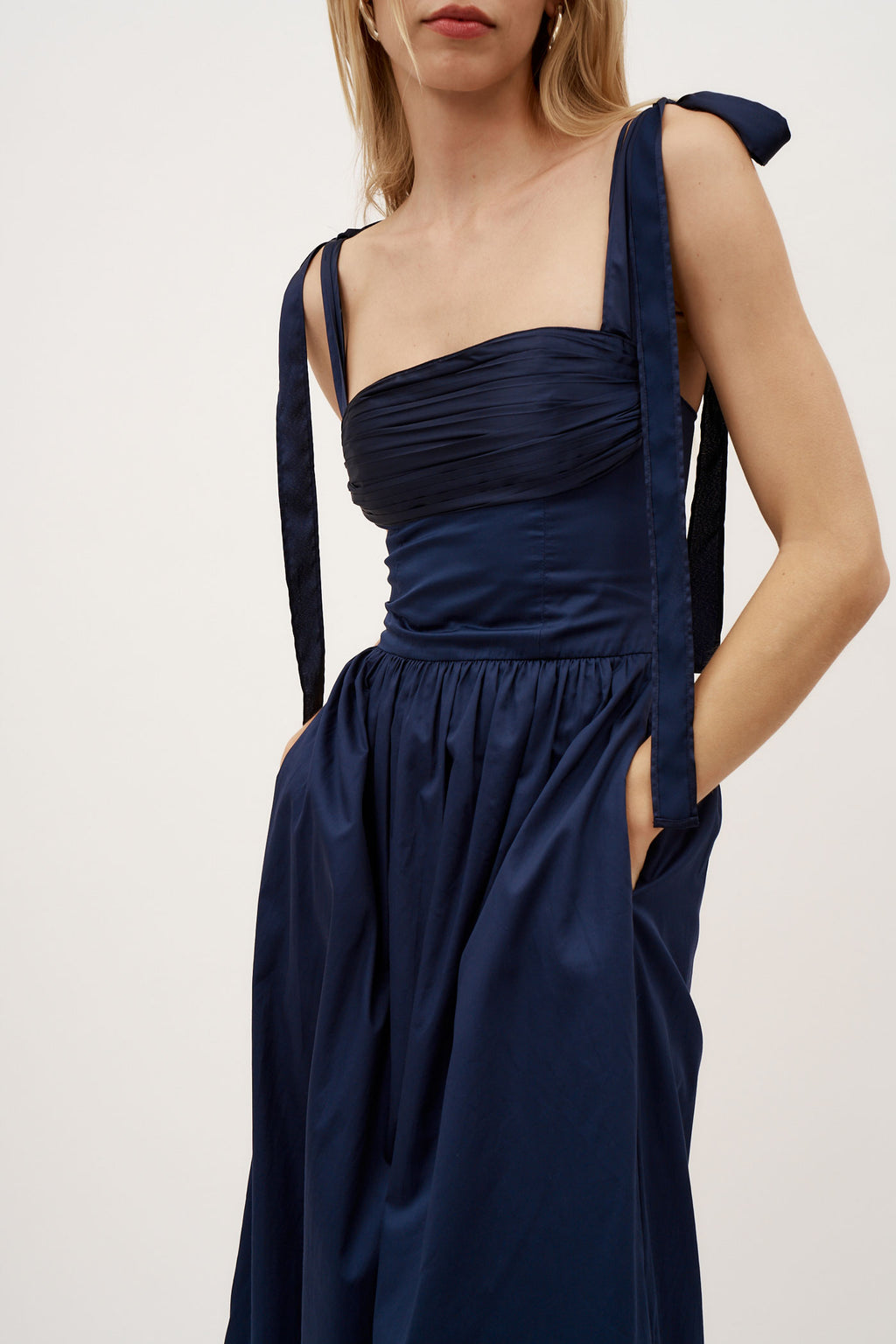 Elsa Navy Maxi Dress