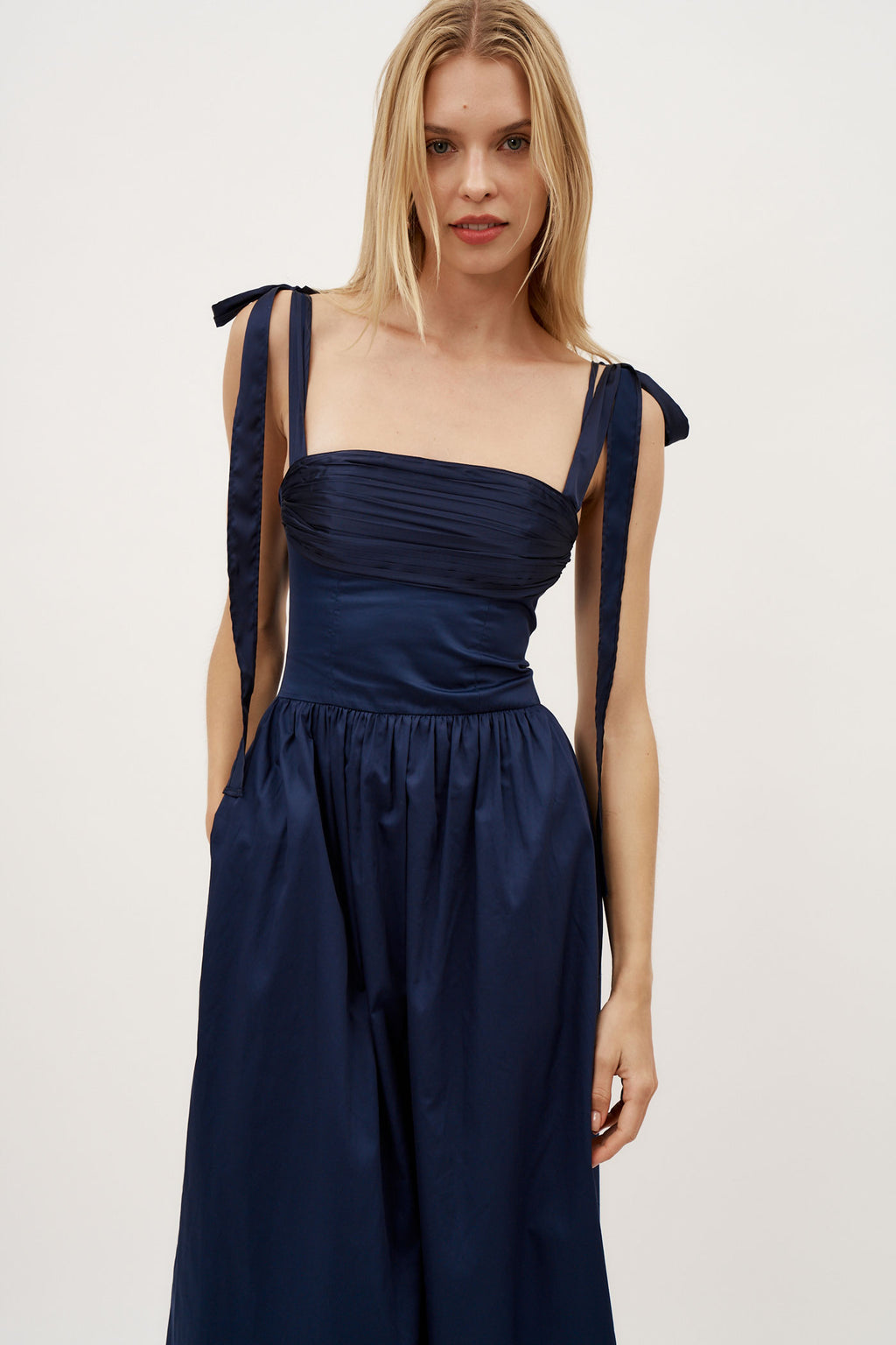 Elsa Navy Maxi Dress