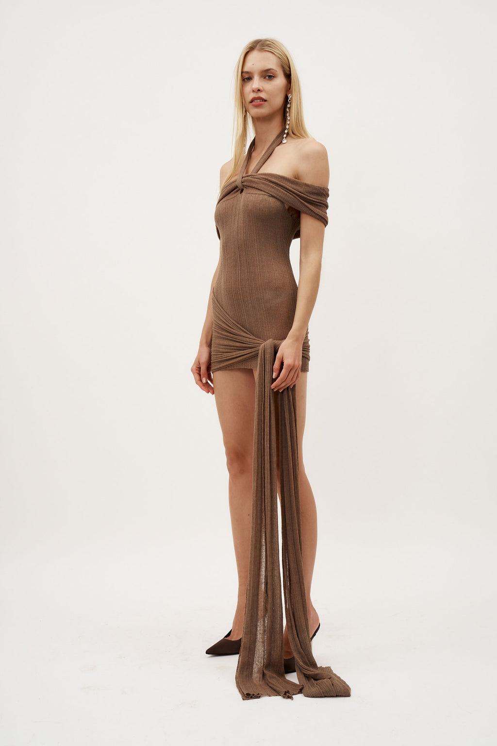 Lepus Taupe Dress