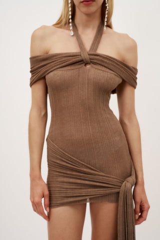 Lepus Taupe Dress