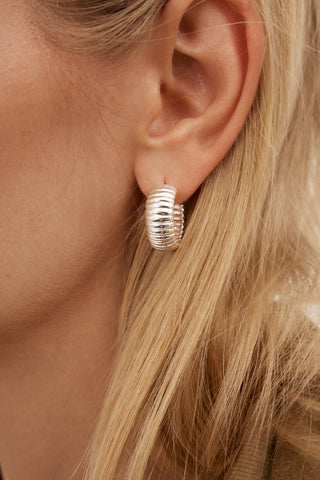 Haze Silver Earrings