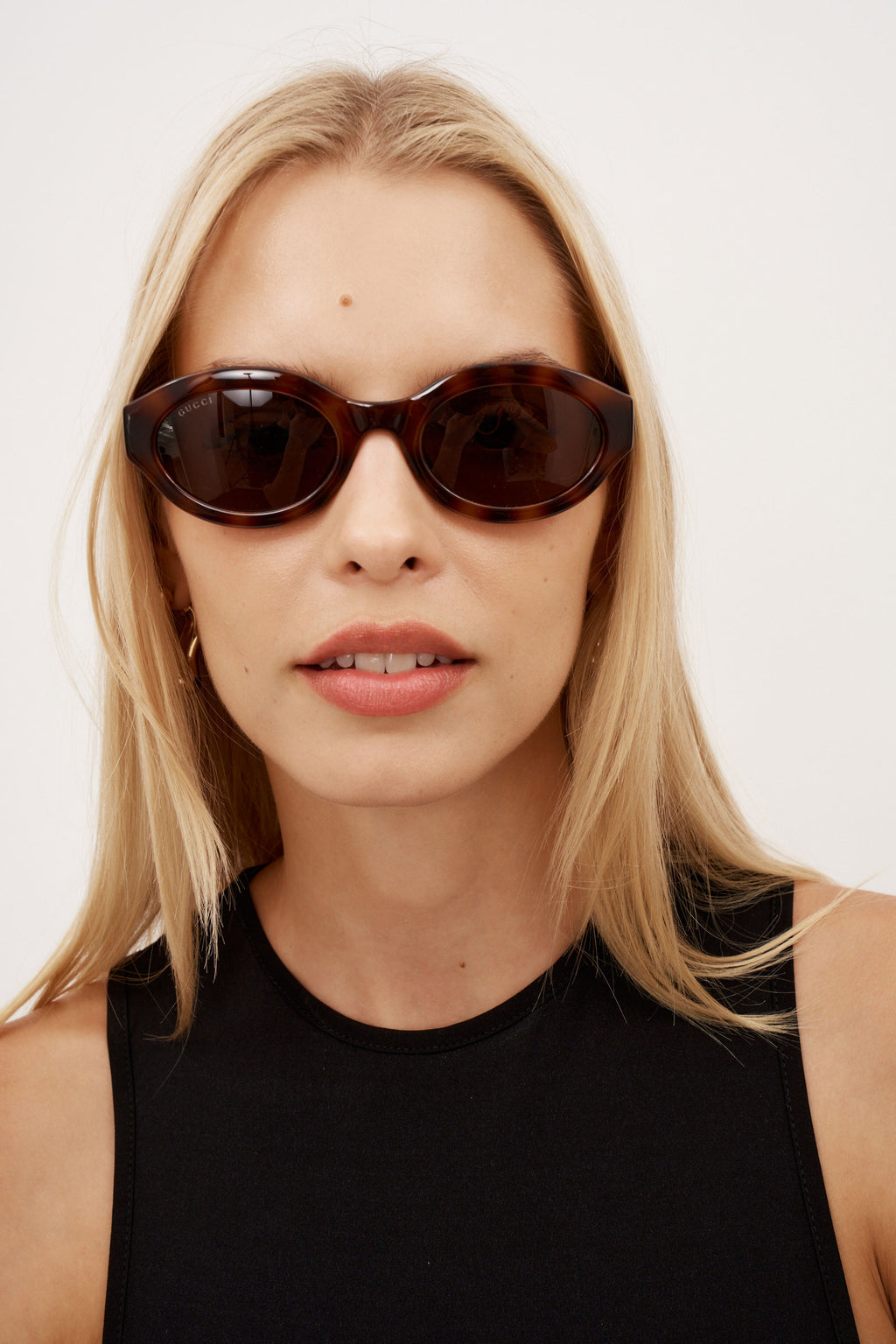 Minimal Almond Havana Sunglasses