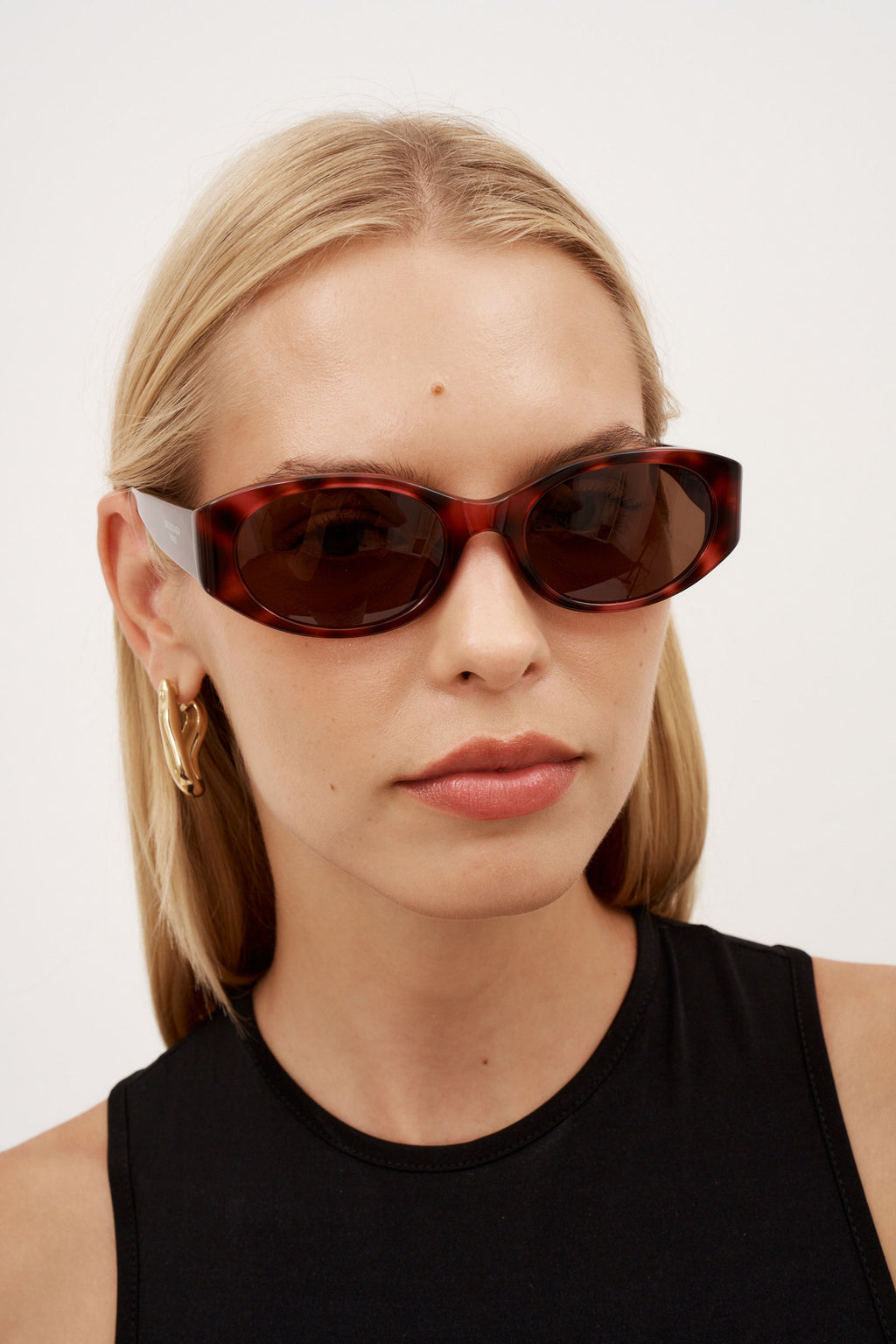 Tuesday Round Havana Sunglasses