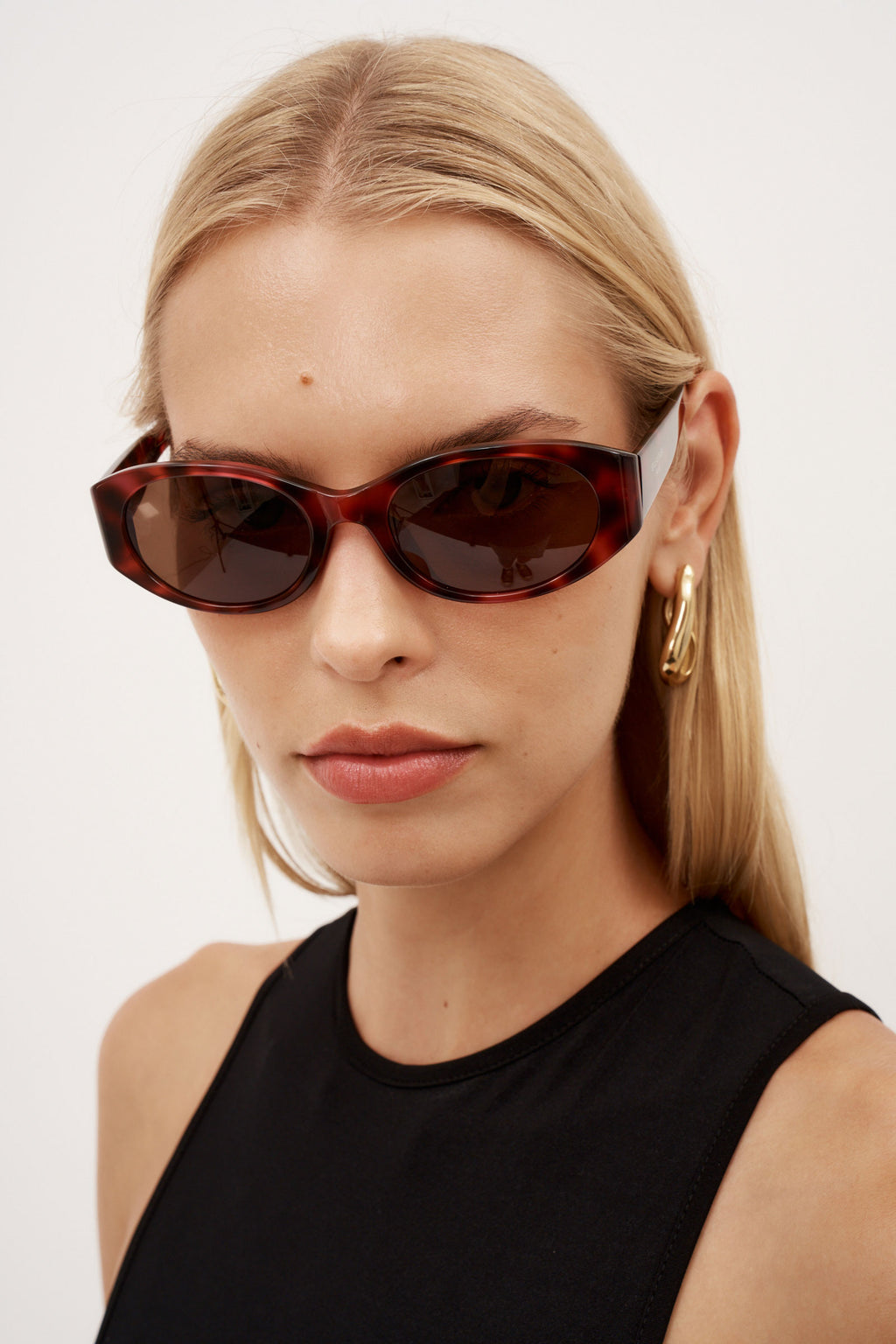 Tuesday Round Havana Sunglasses