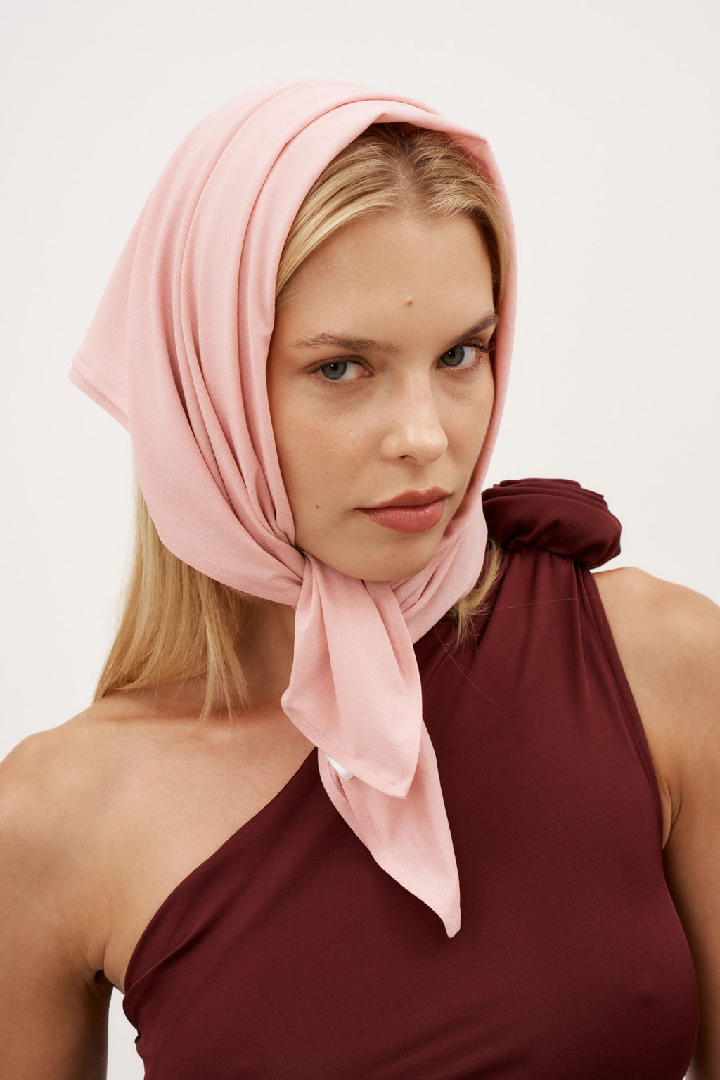 Versatile Pink Scarf