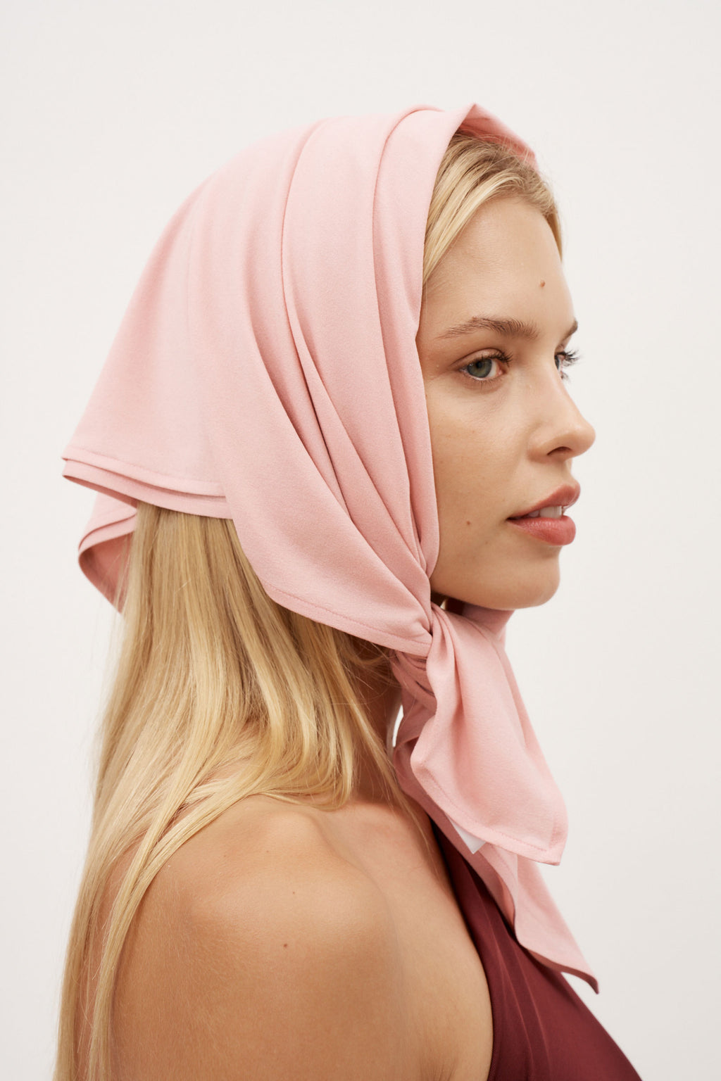 Versatile Pink Scarf