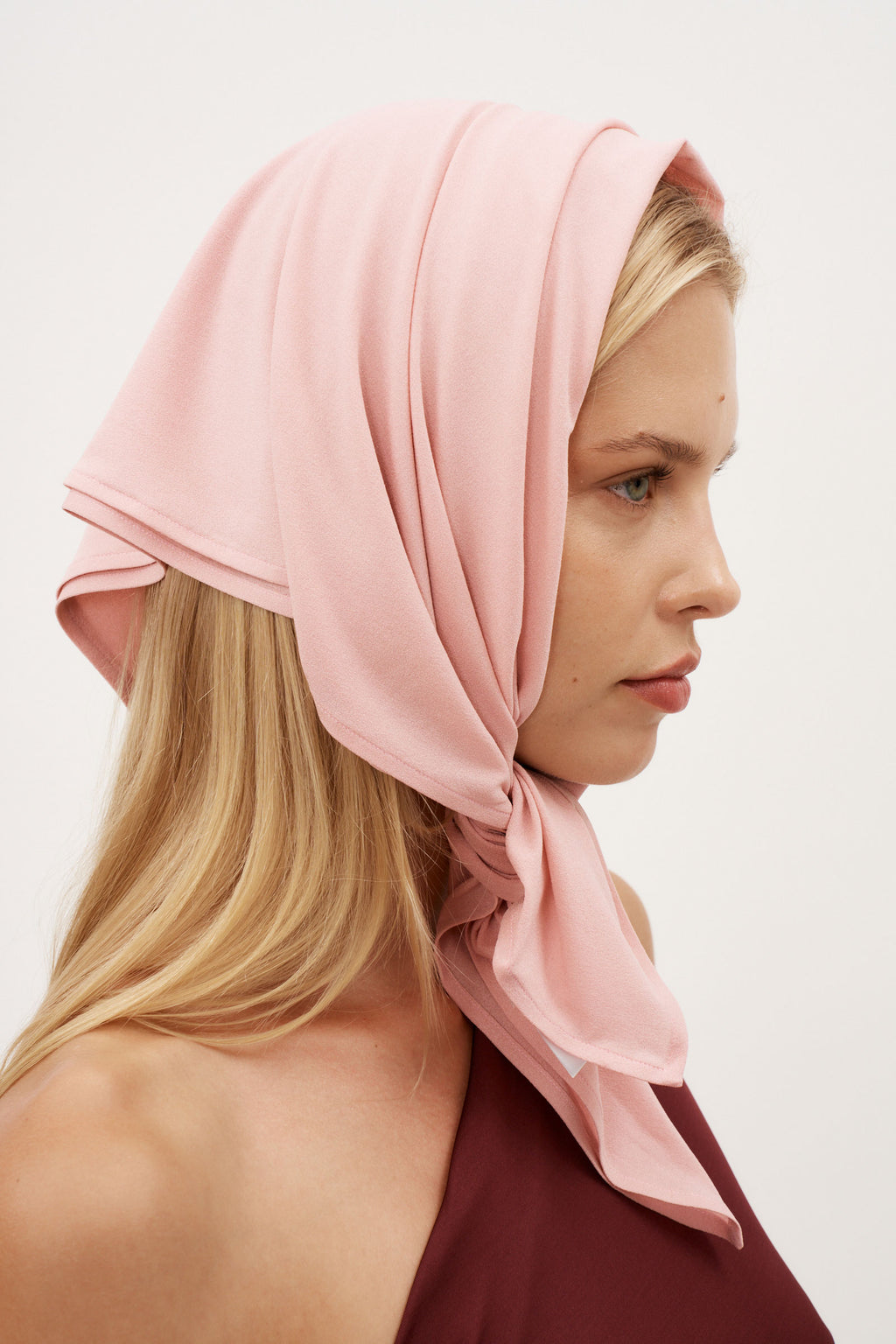 Versatile Pink Scarf