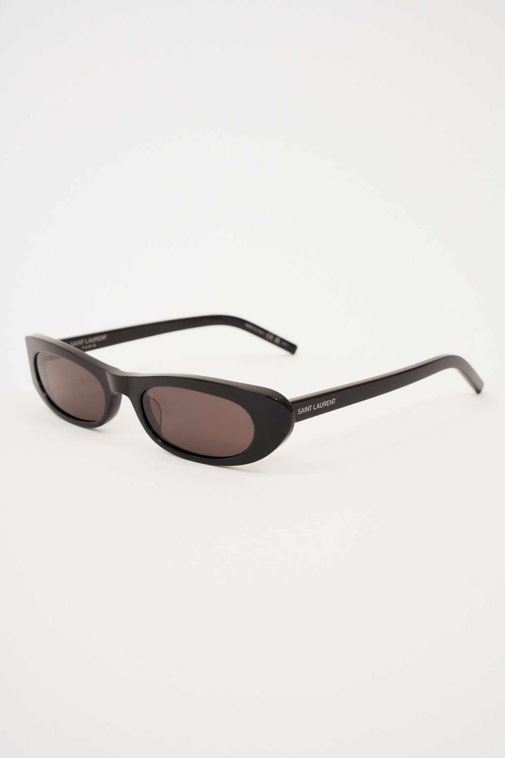 Narrow Vintage Black Sunglasses