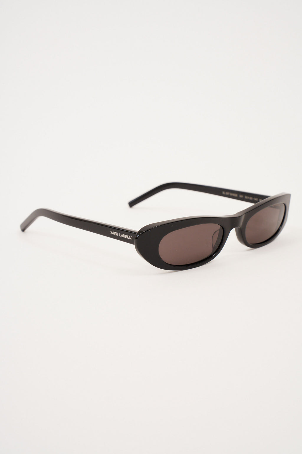 Narrow Vintage Black Sunglasses