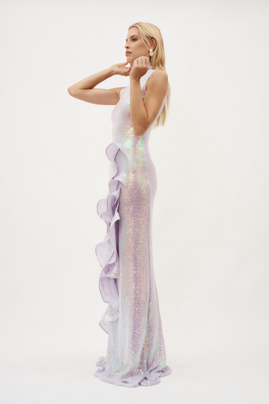 Radiella Wave Mermaid Gown