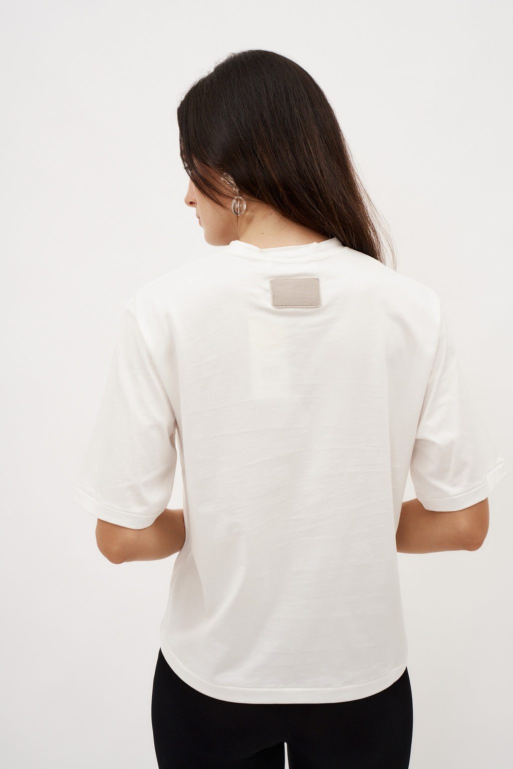 Boxy Off White T-Shirt