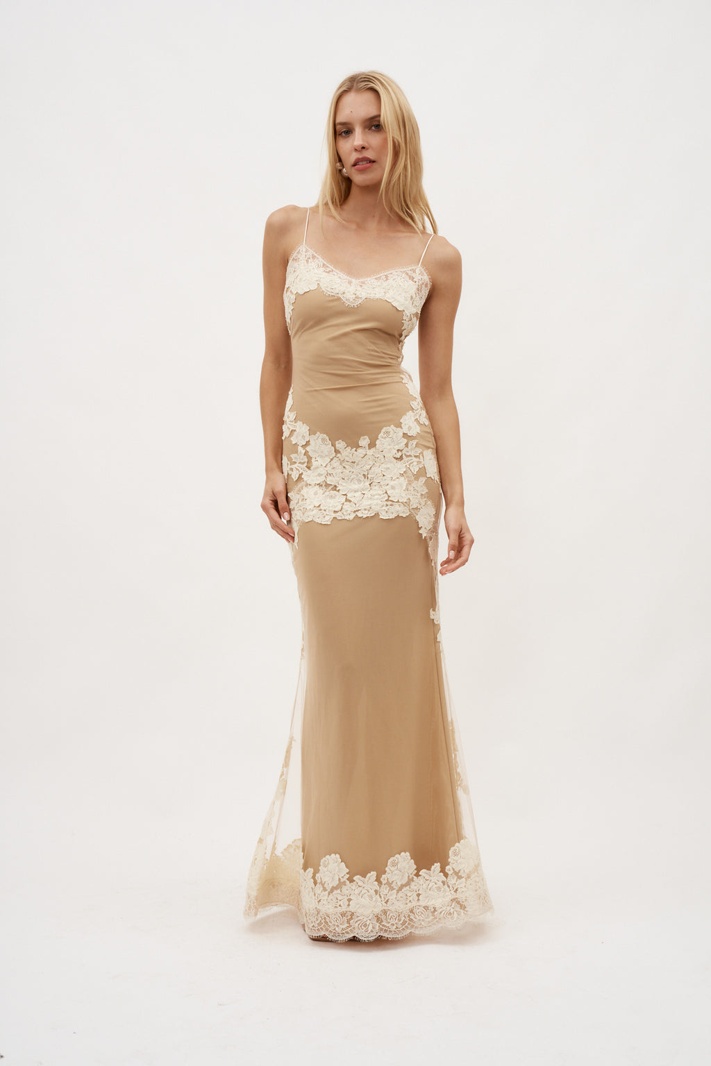 Anemone Butter Gown