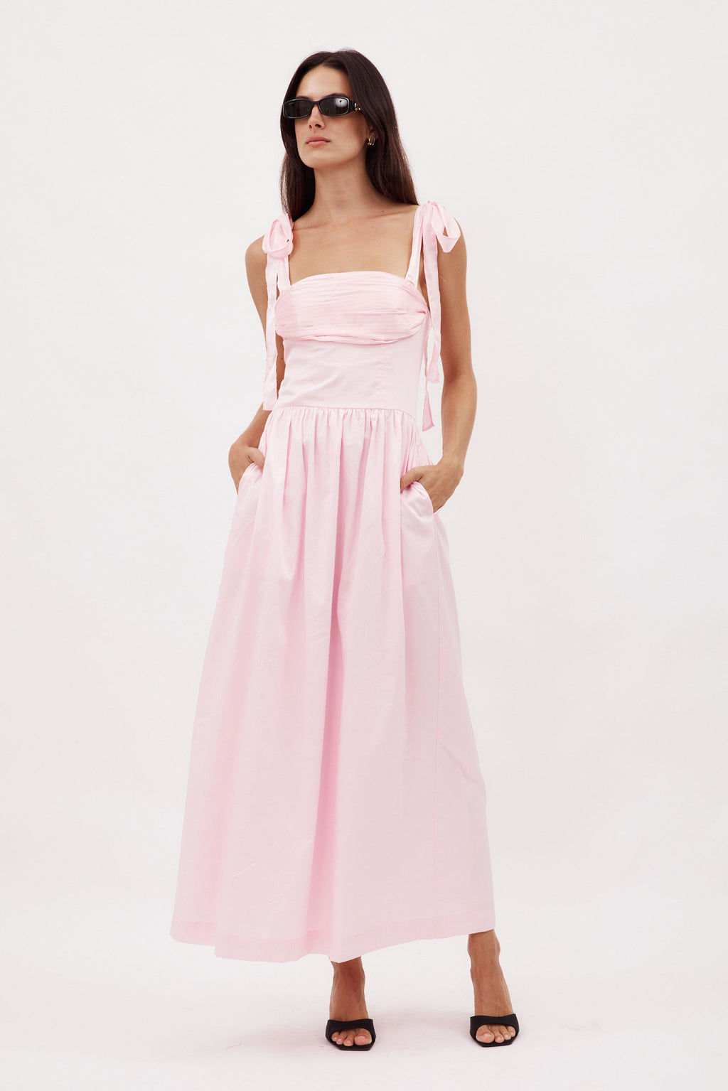 Elsa Pink Maxi Dress