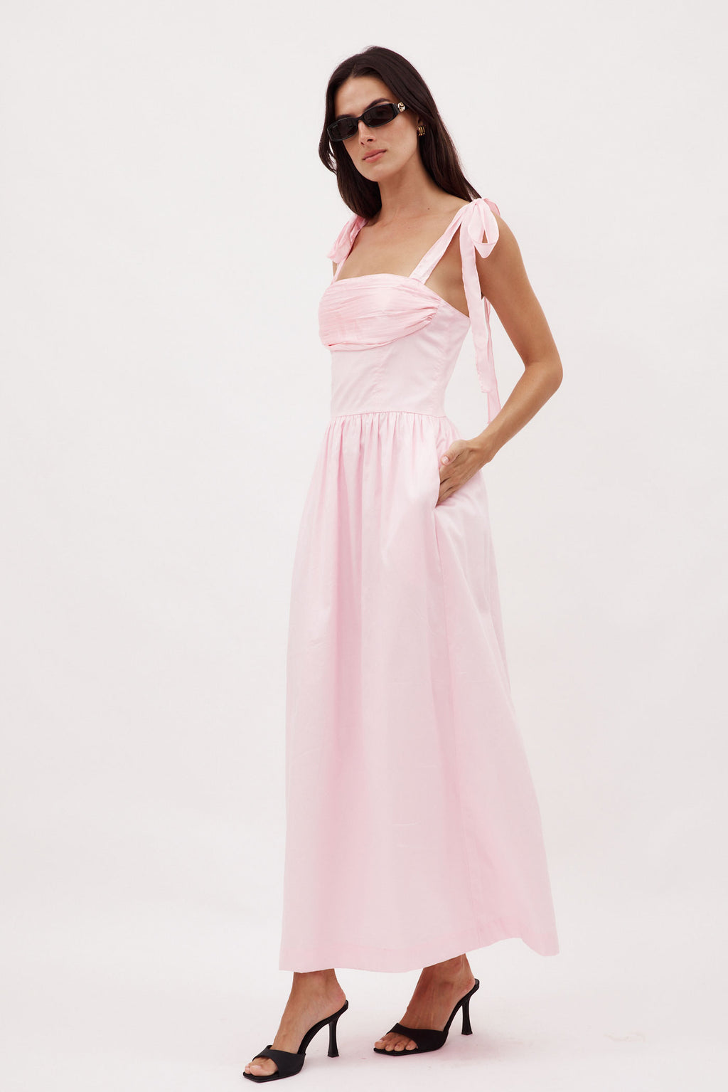 Elsa Pink Maxi Dress