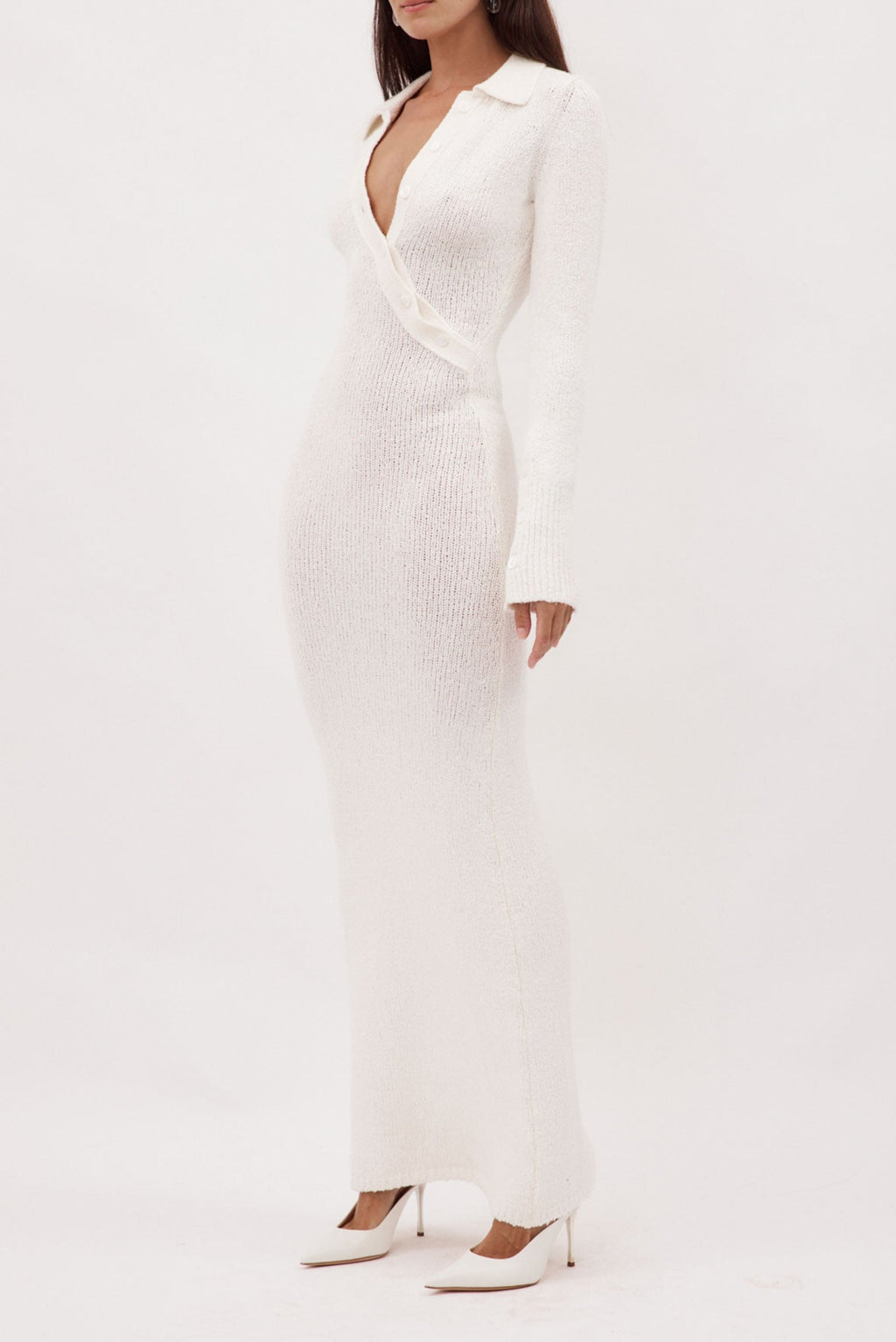 Helia White Dress