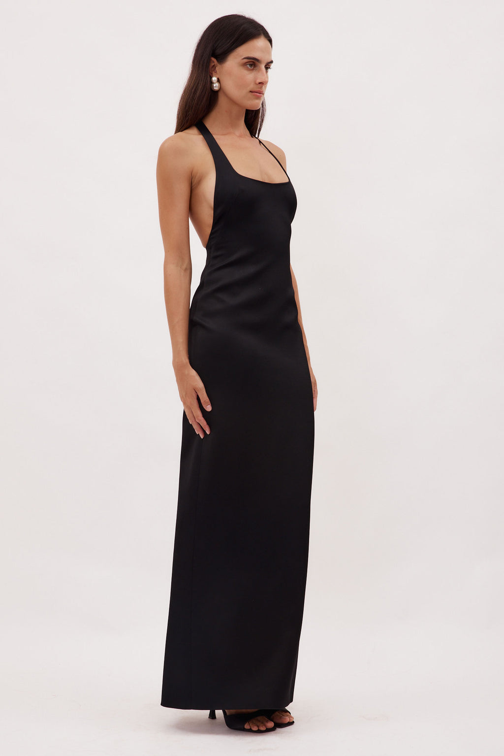 Moss Black Gown