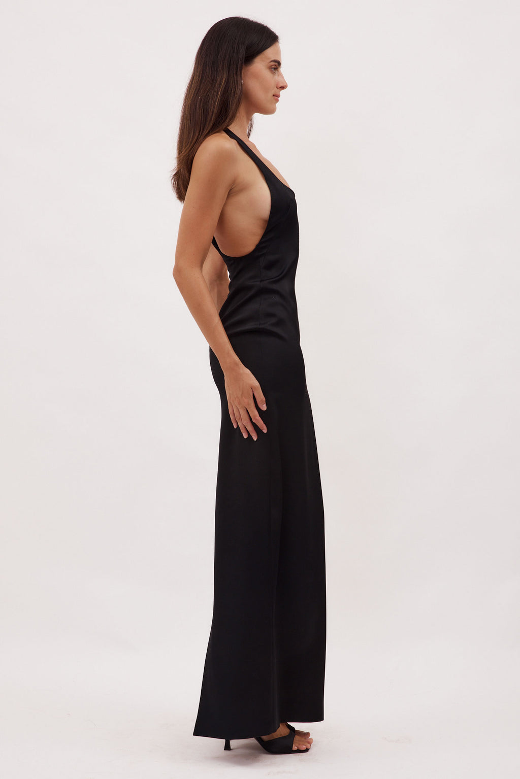 Moss Black Gown