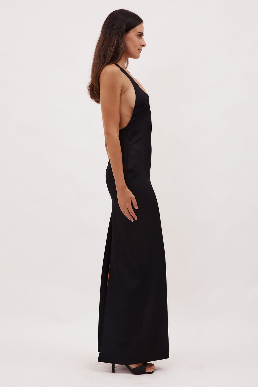 Moss Black Gown