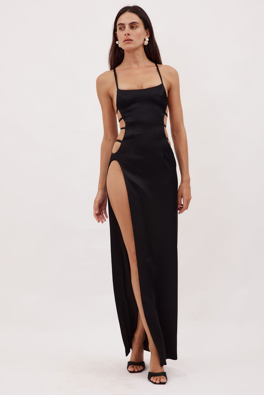 Eva Black Gown