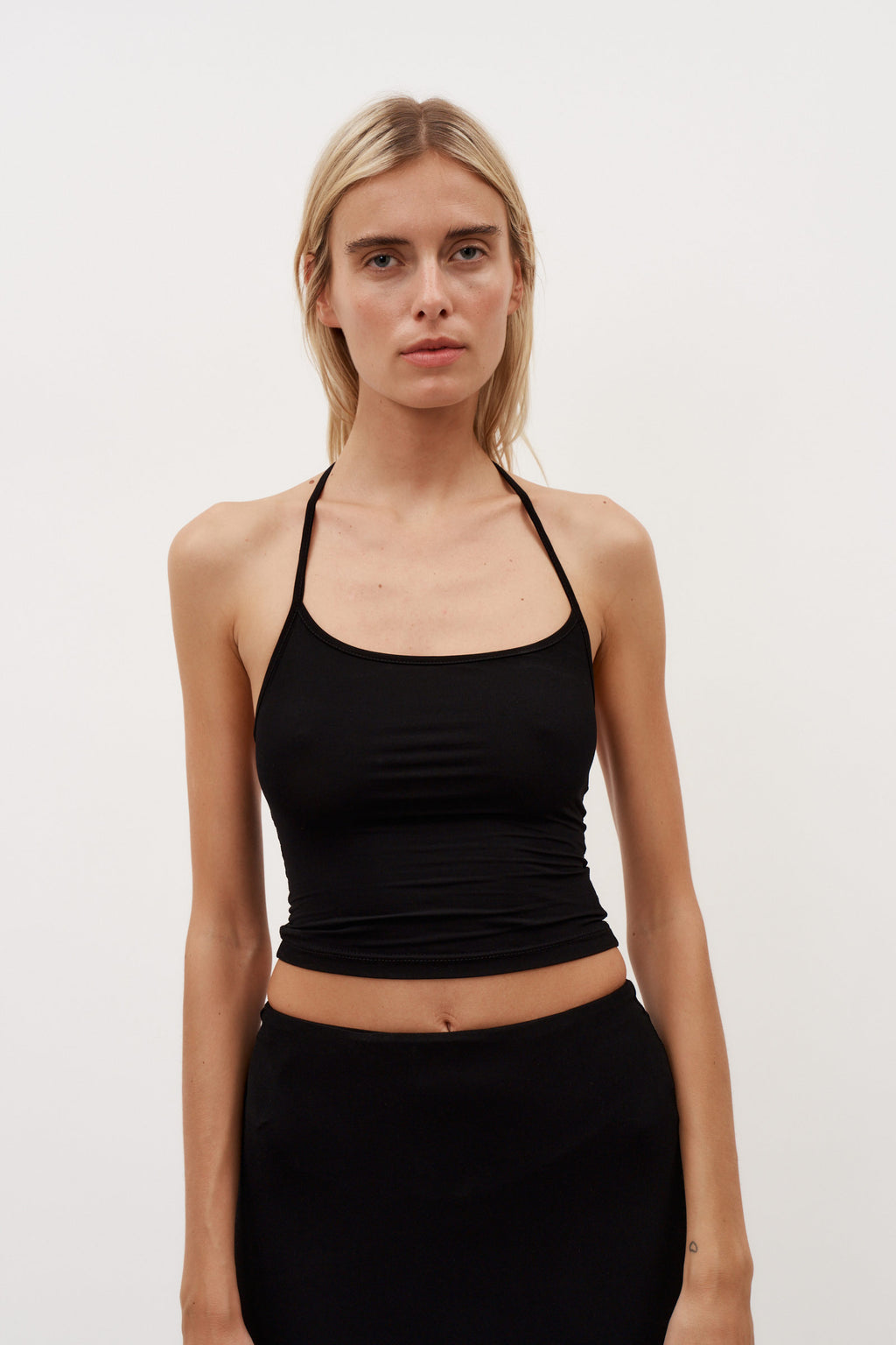 Andie Black Halter Top