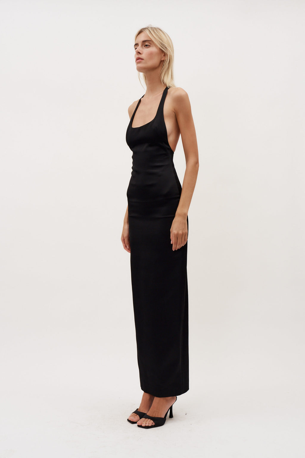 The Moss Black Gown