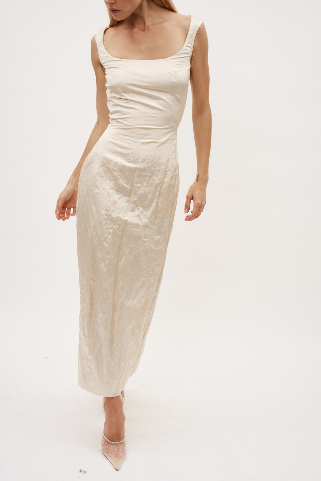 Roundneck Midi Dress