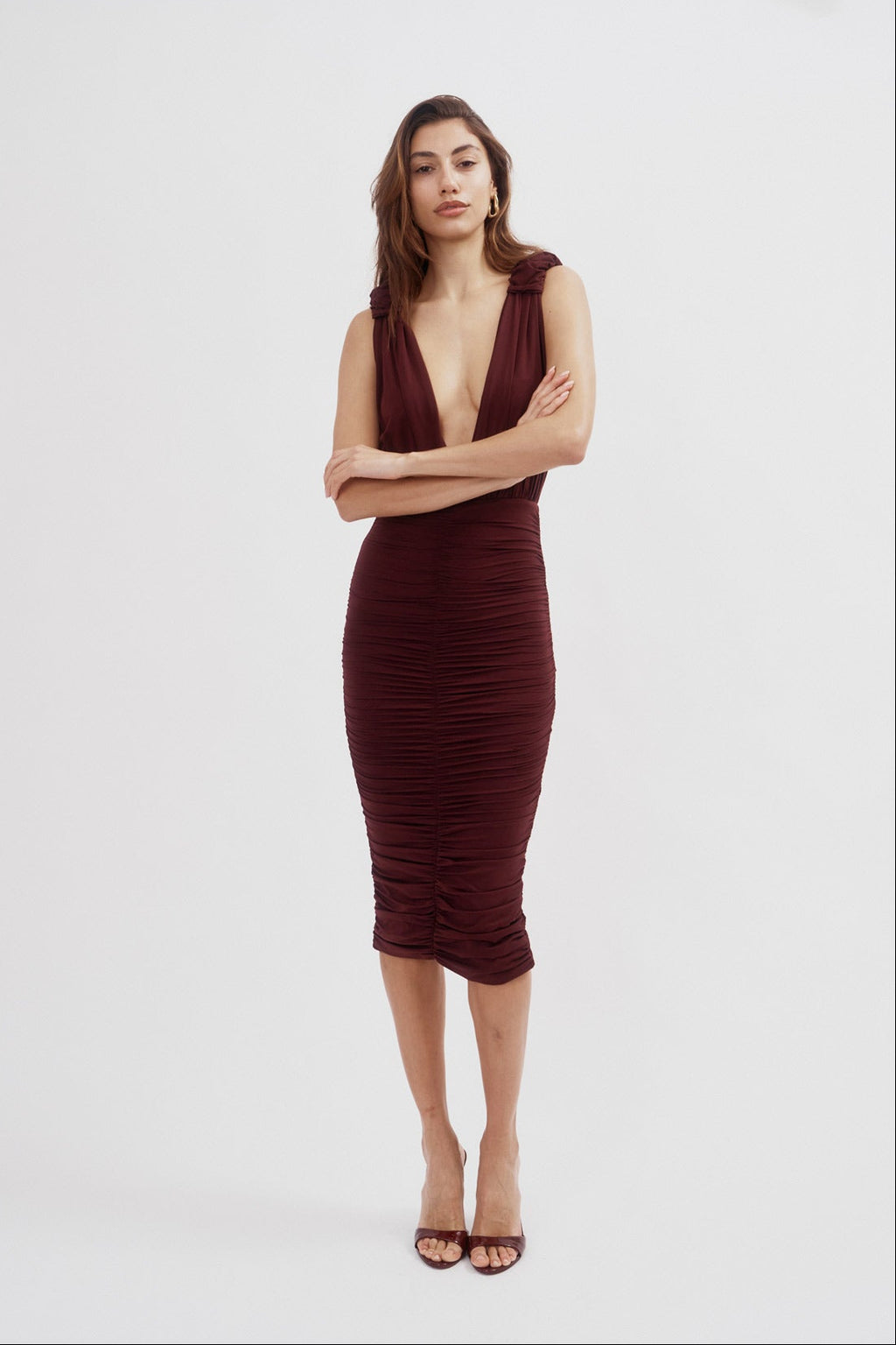 Amora Plum Dress