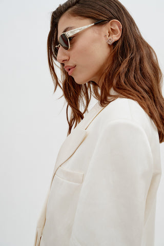 Cat Eye Gold Sunglasses