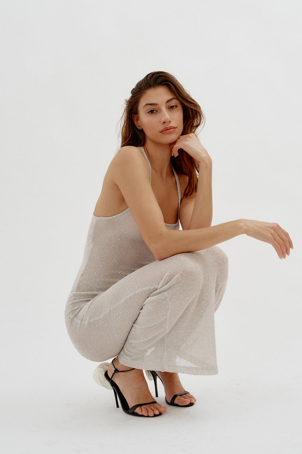 Schiffer Silver Dress