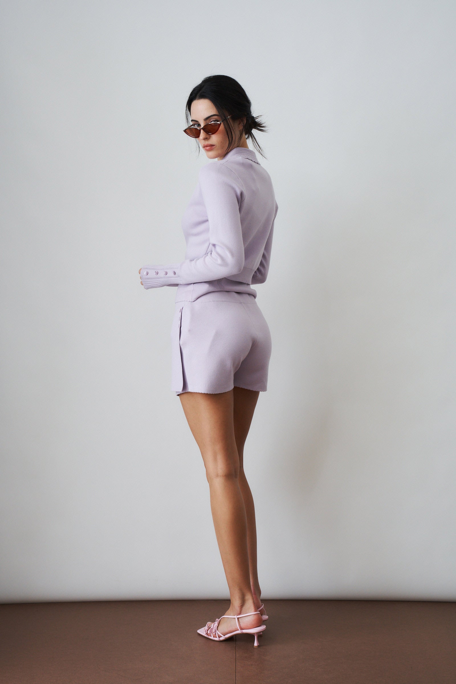 Carrie Shorts Purple