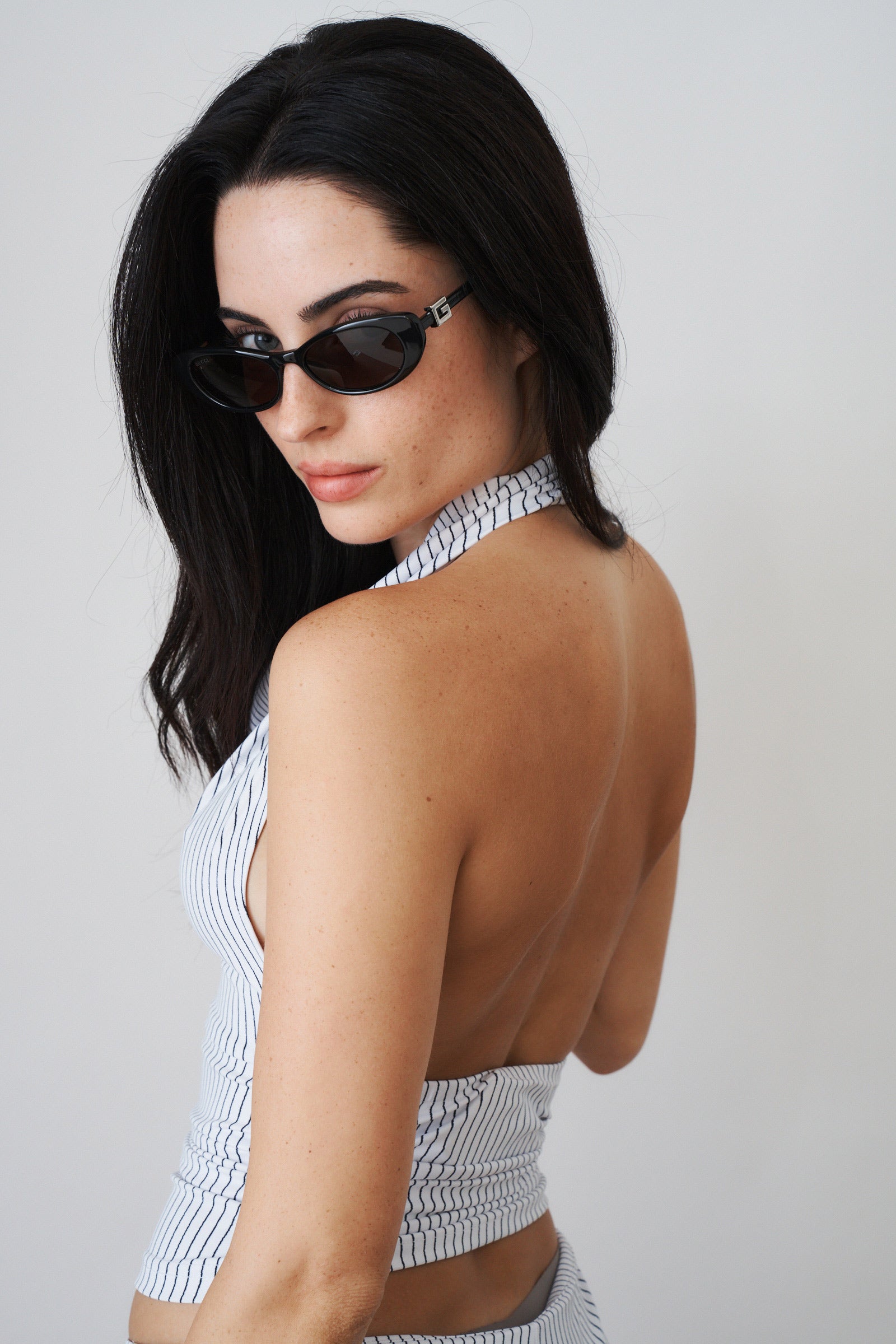 Cadence Pinstripe Top