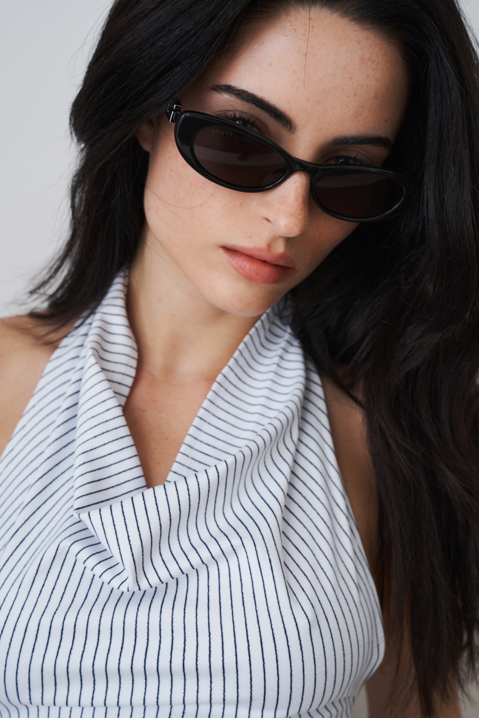 Cadence Pinstripe Top