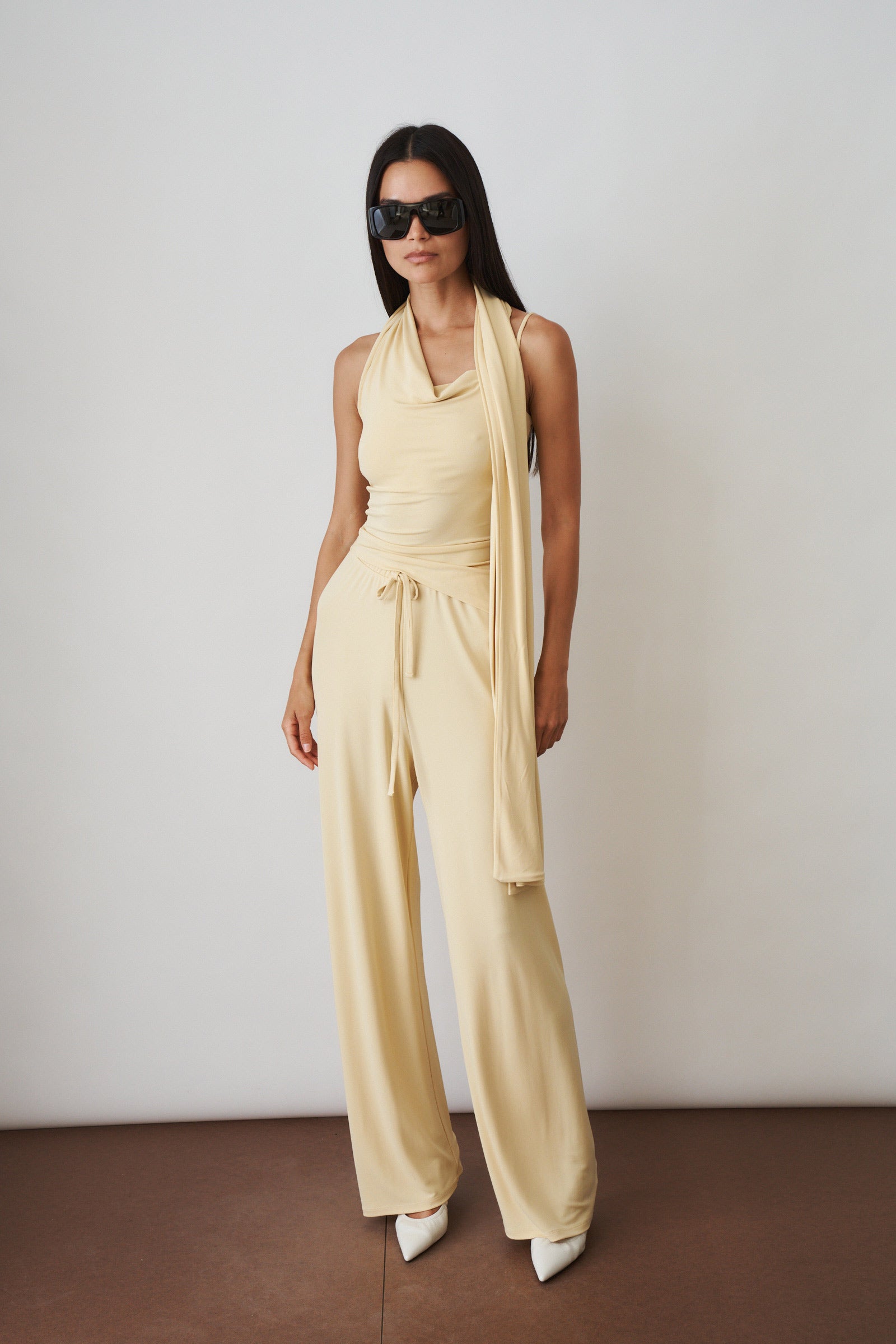 Asymmetrical Scarf Tank