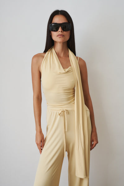 Asymmetrical Scarf Tank