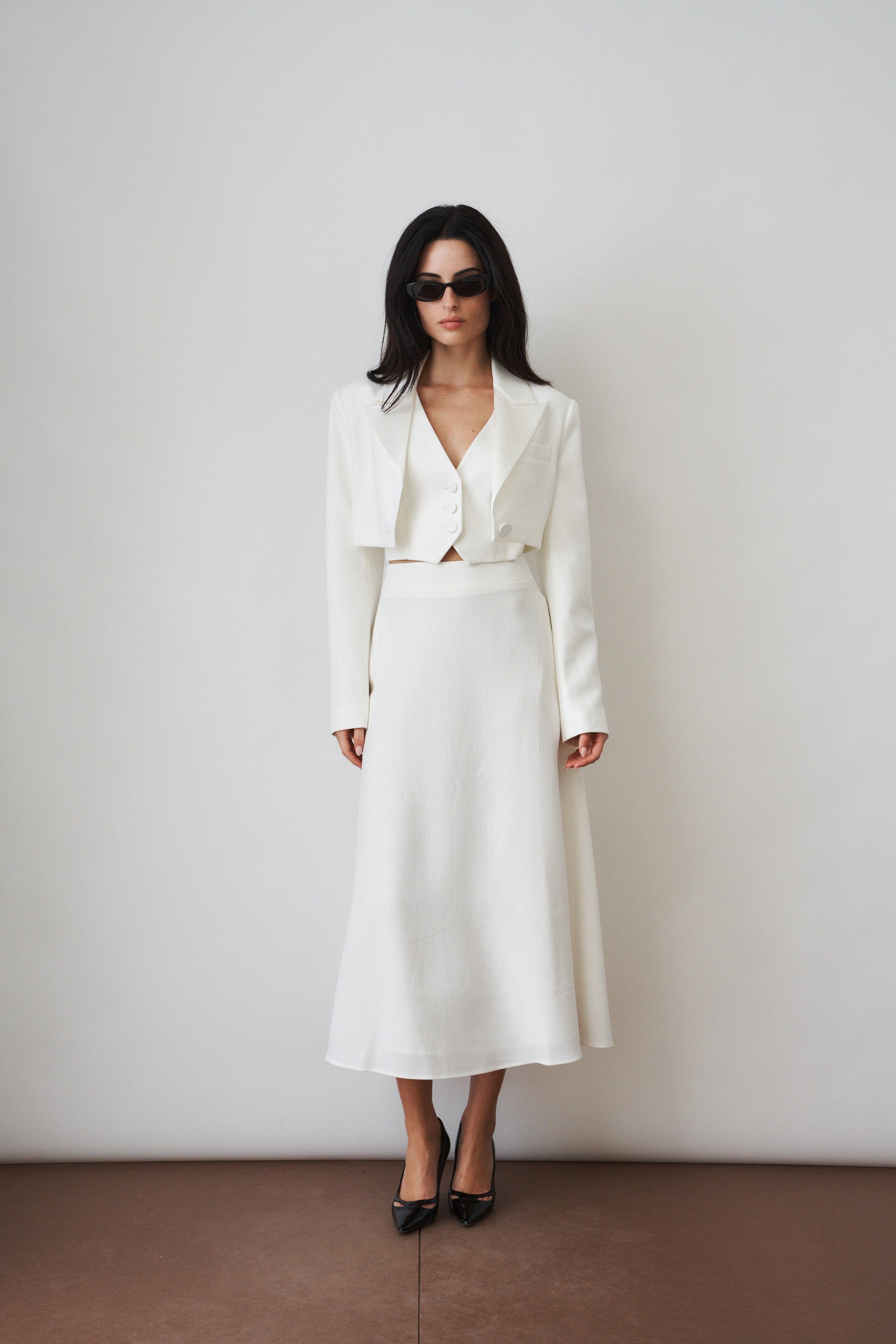 Bridget Suit Jacket White