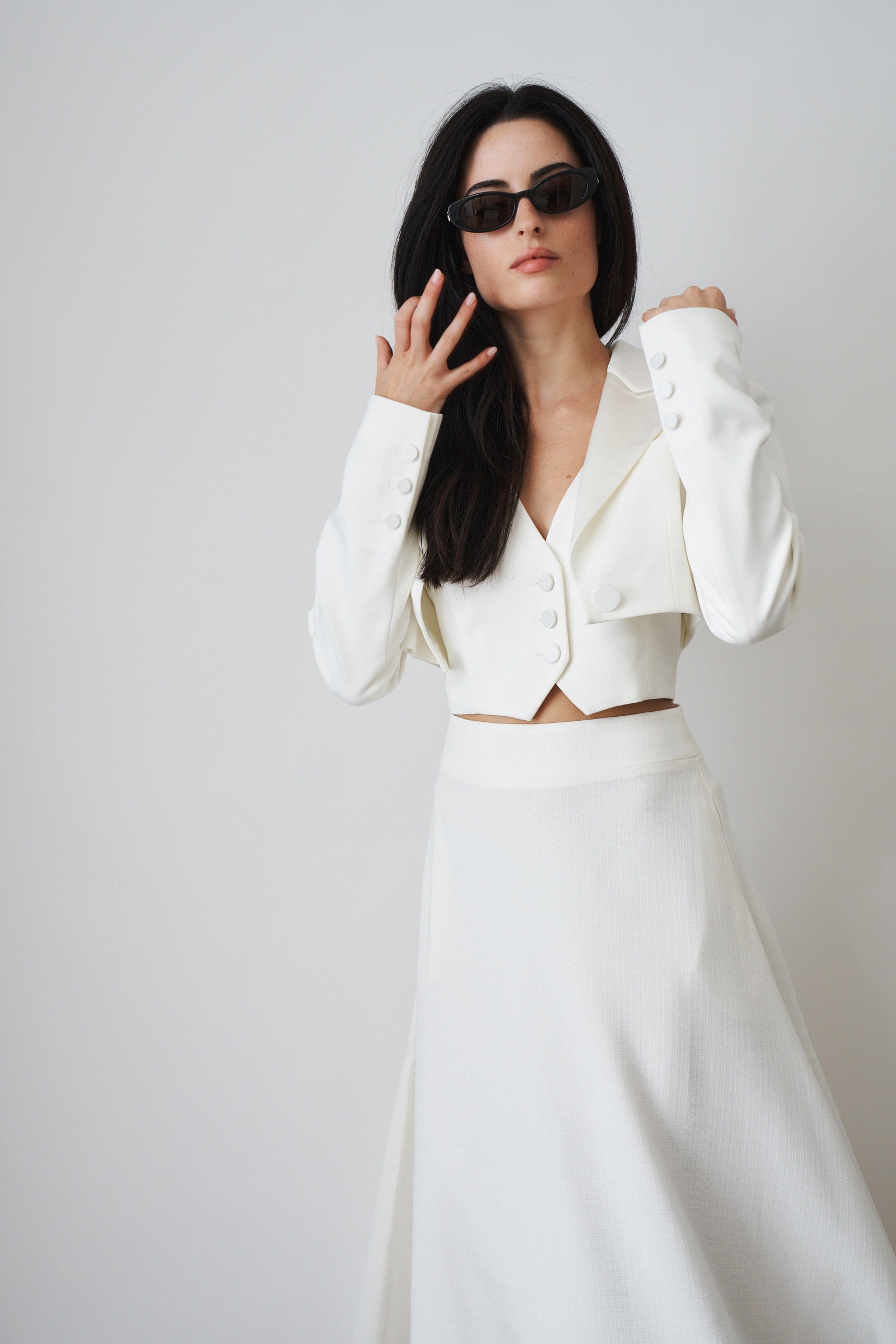 Bridget Suit Jacket White