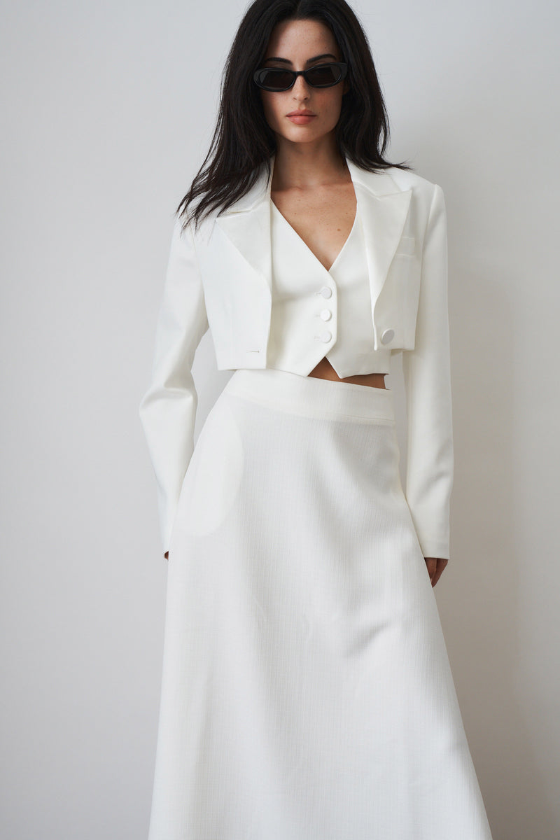 Bridget Suit Jacket White