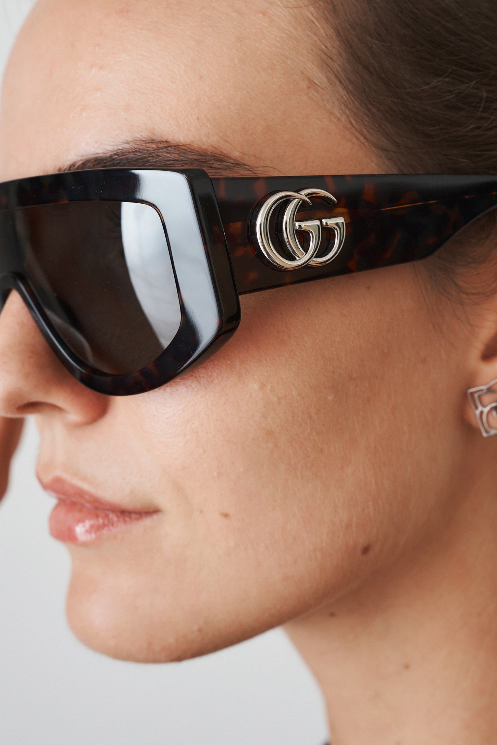 Tort Grey Mask Sunglasses