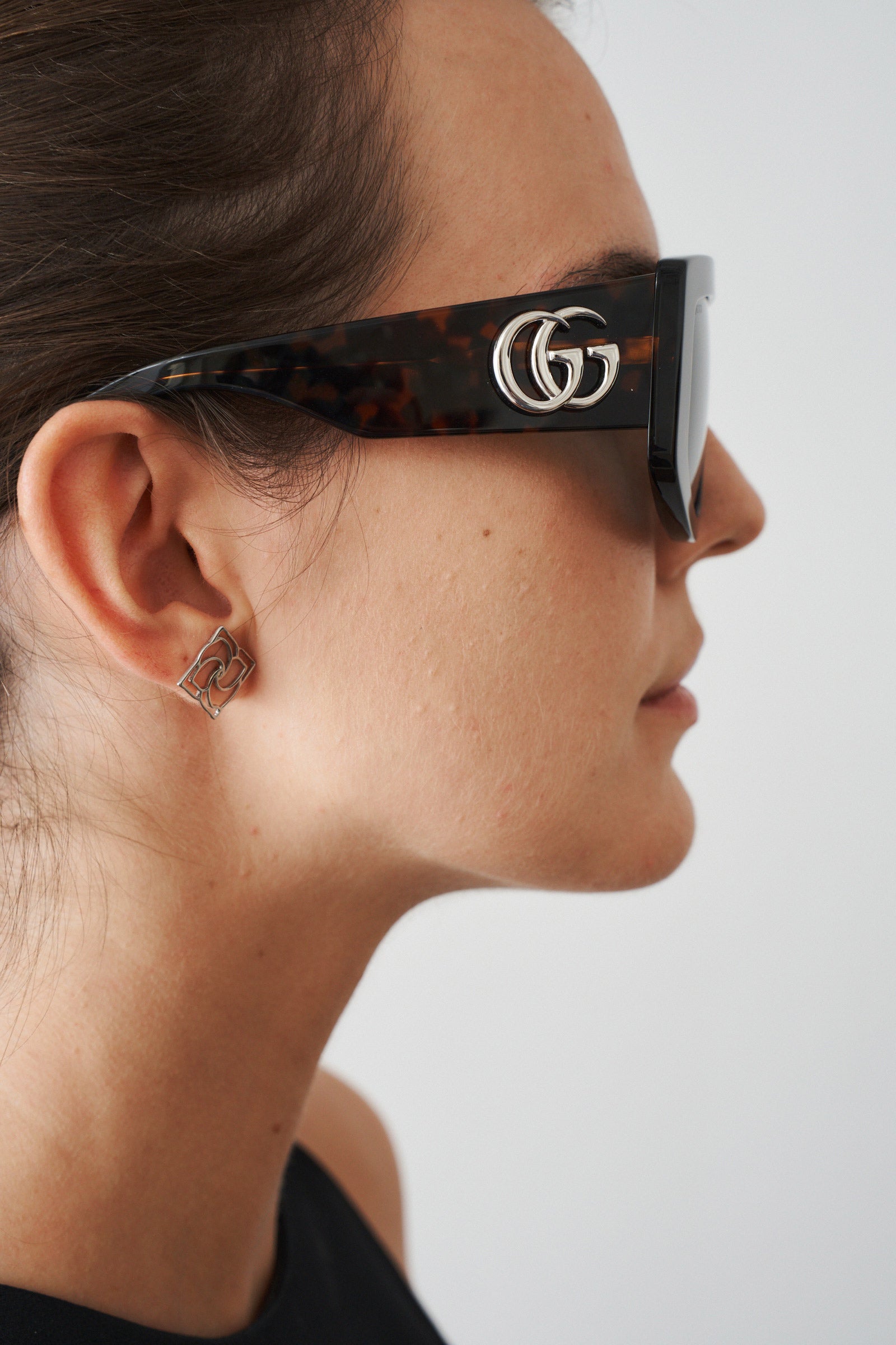 Tort Grey Mask Sunglasses