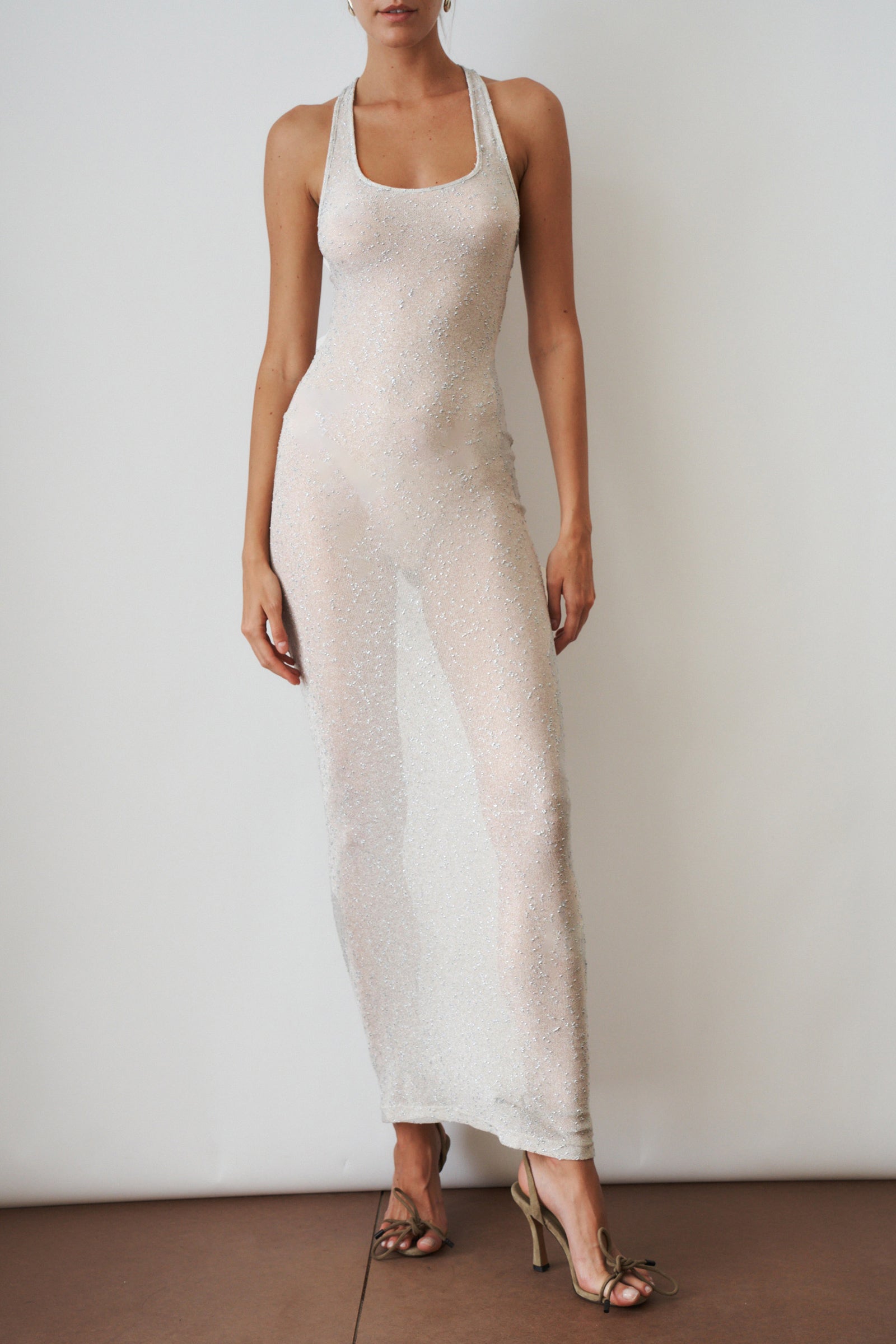 Schiffer Silver Dress