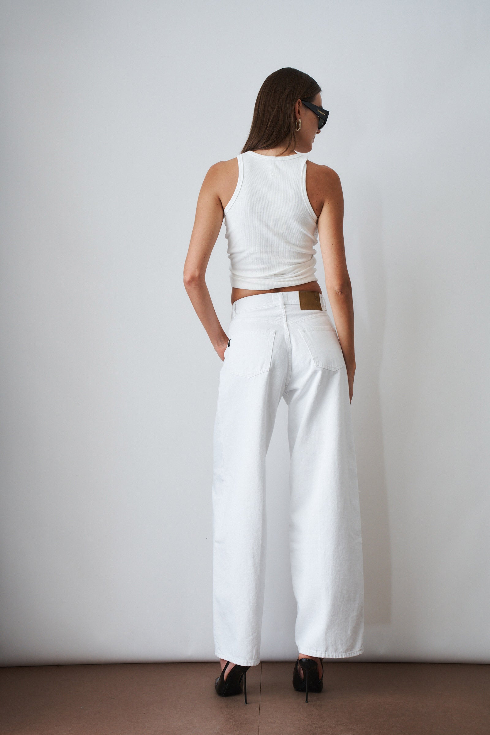 Knotted Tank Top Cream