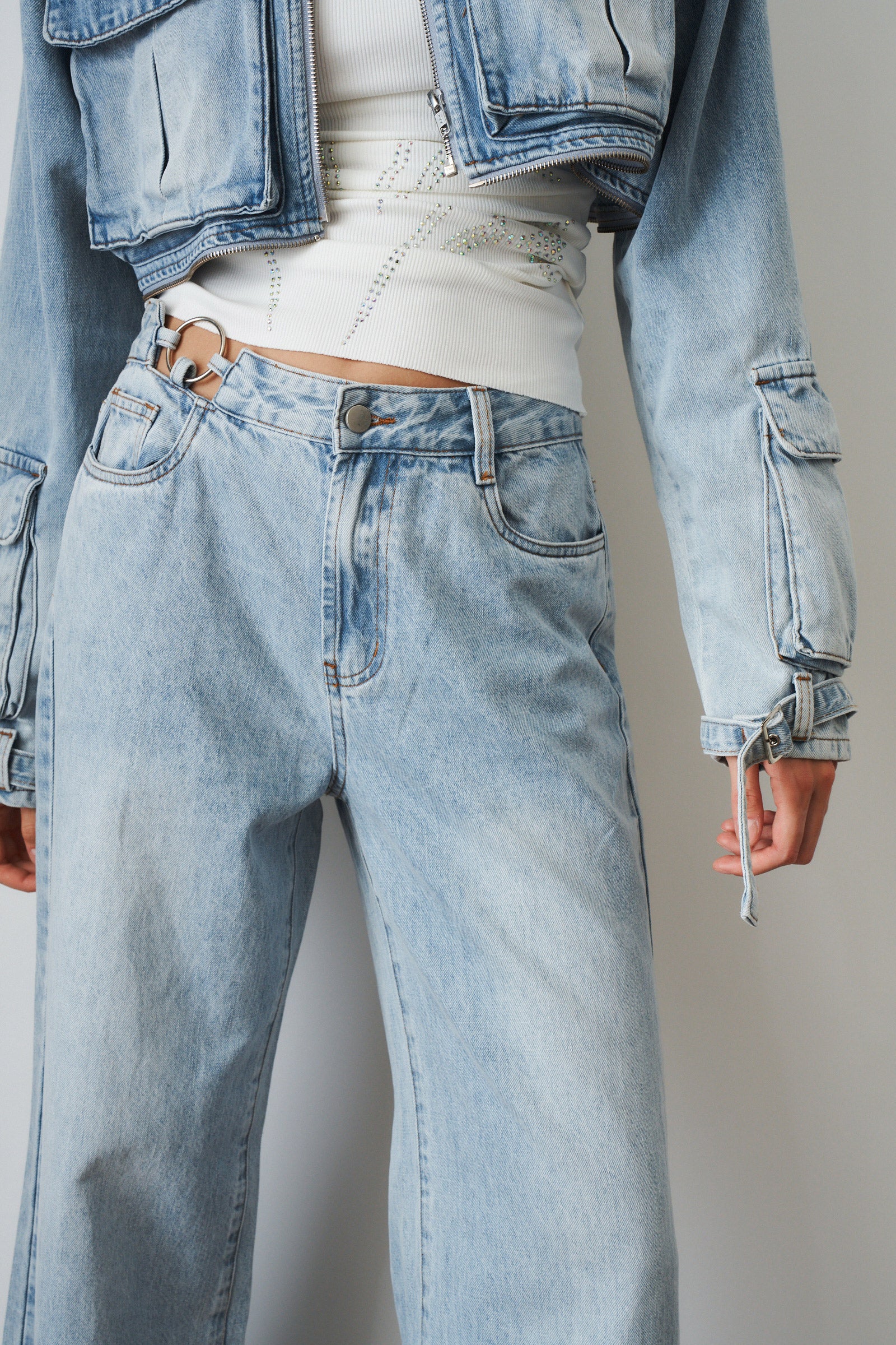 Pierced Jean