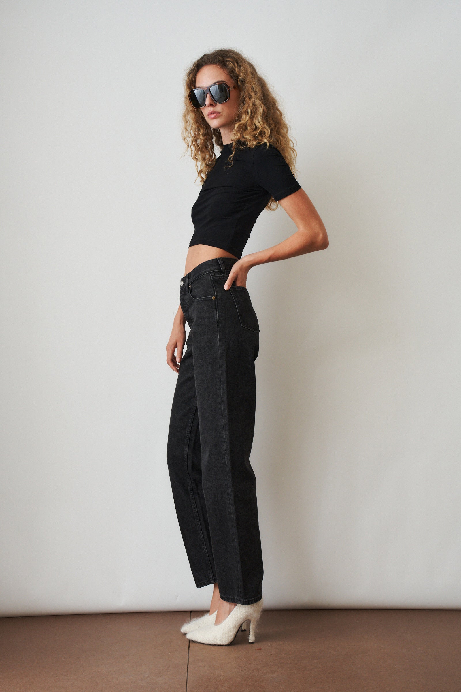 Baggy Jeans Black Wash