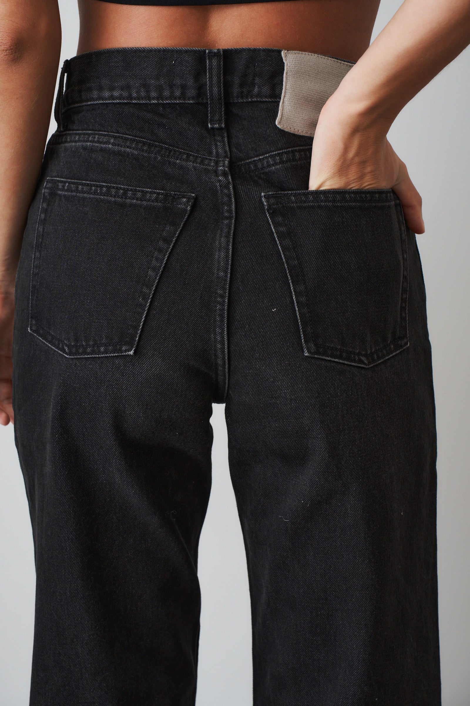 Baggy Jeans Black Wash