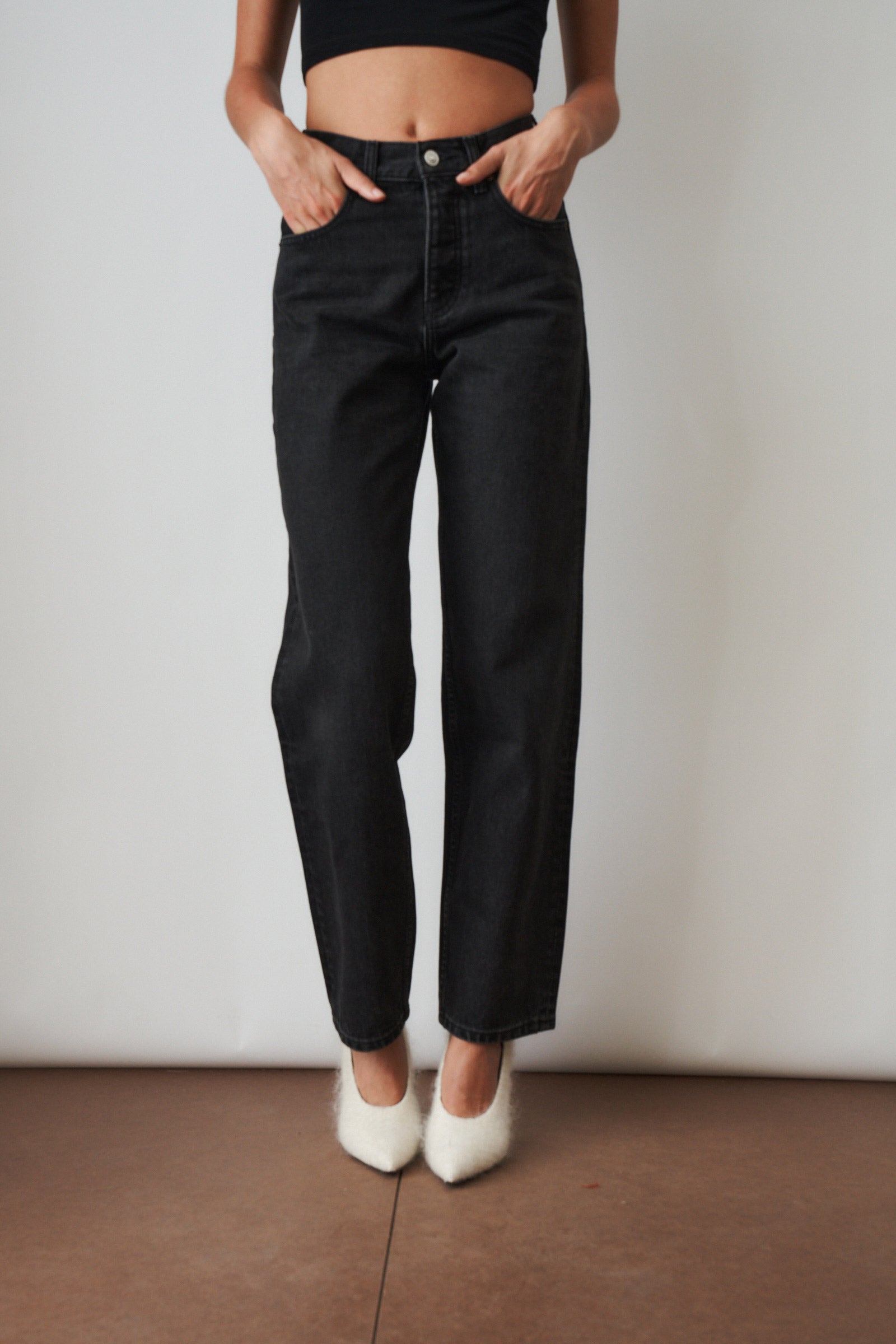 Baggy Jeans Black Wash