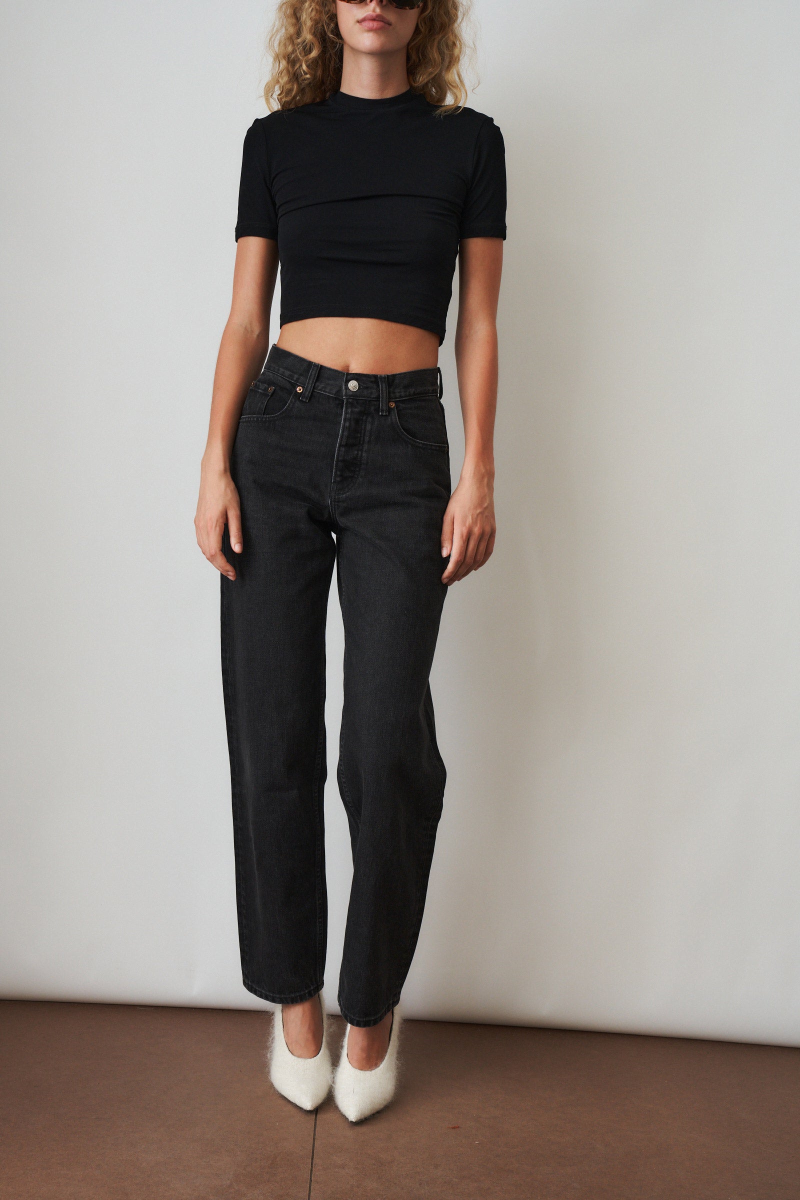 Baggy Jeans Black Wash