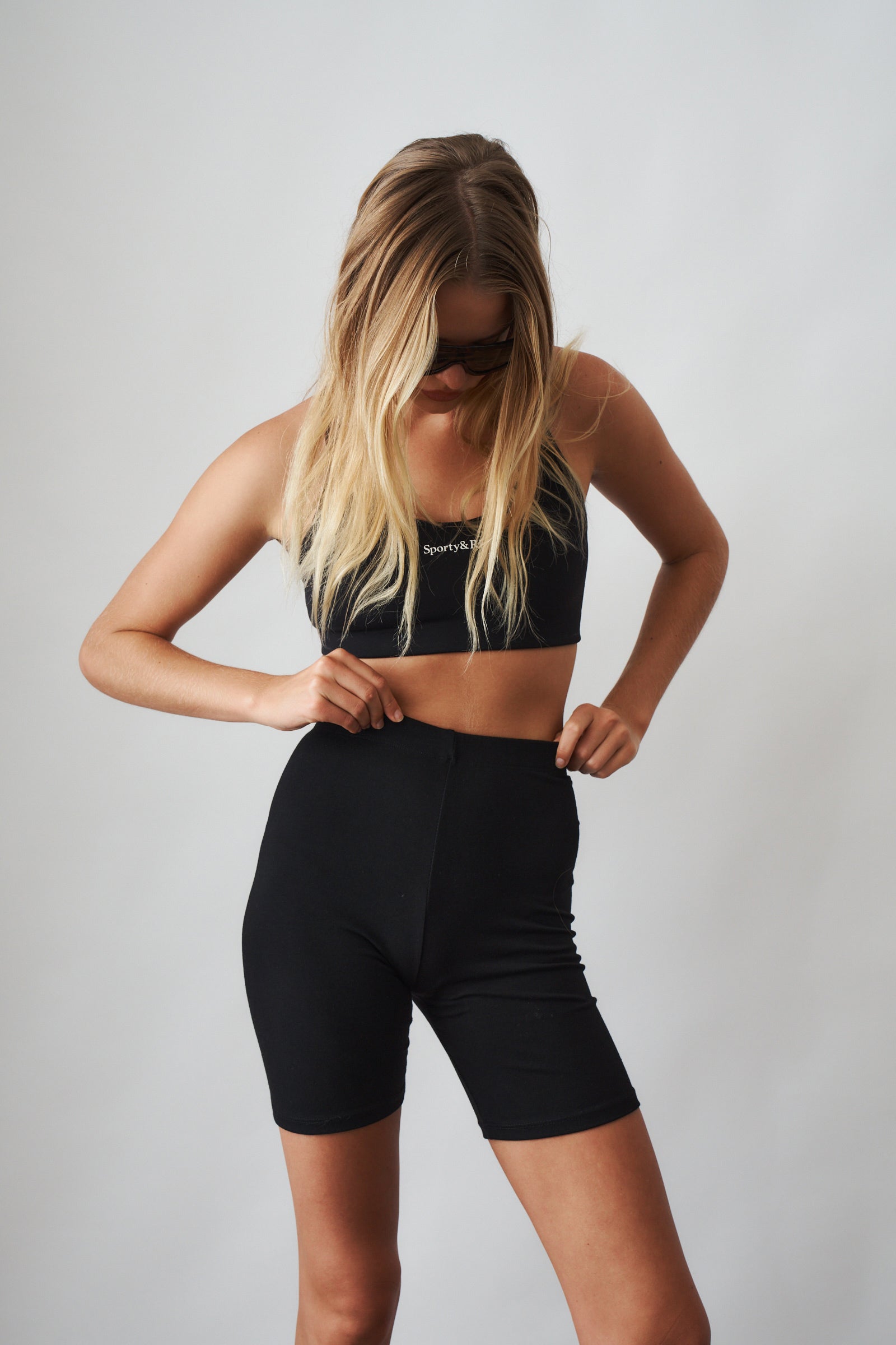 Athletic Club Biker Short Black