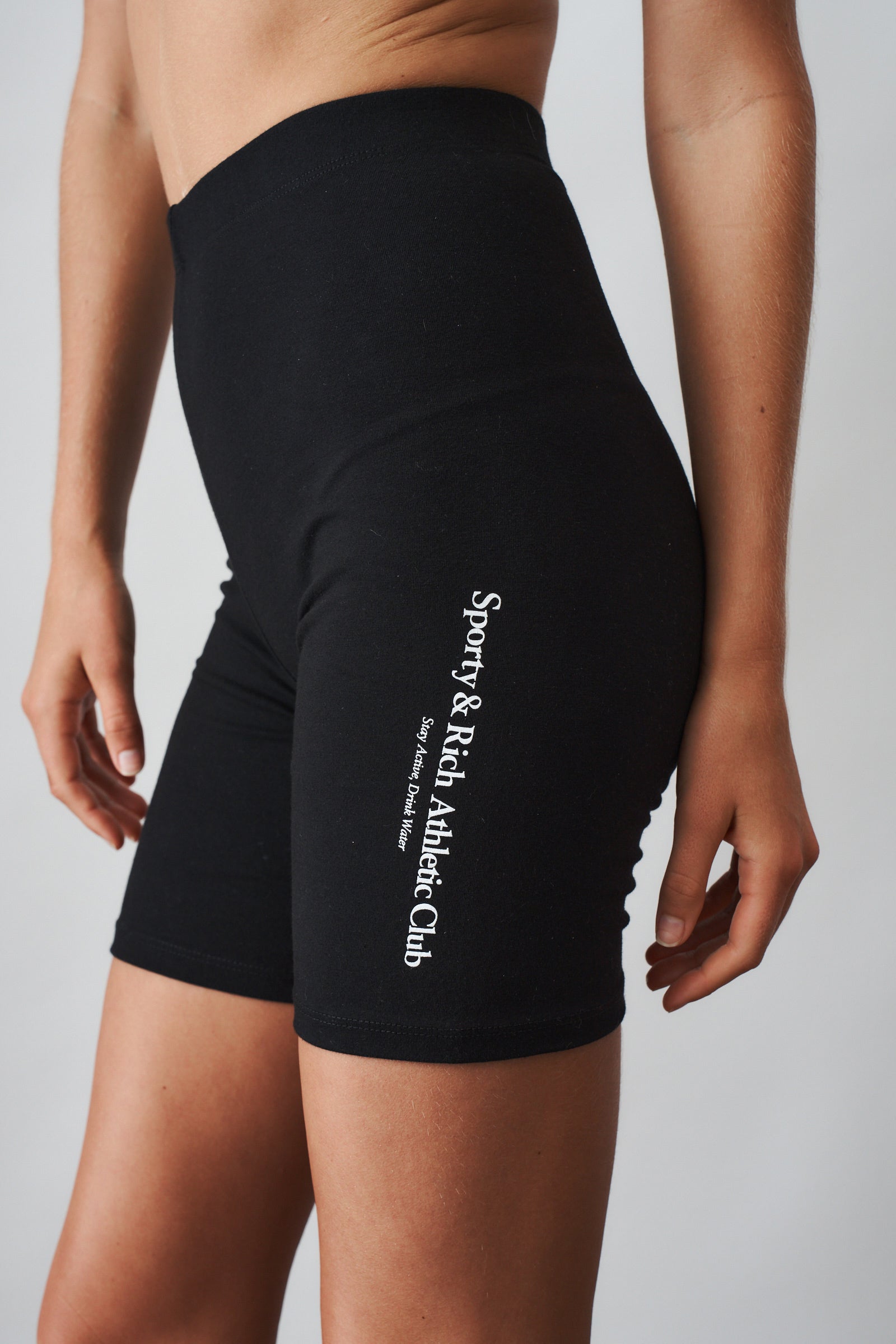 Athletic Club Biker Short Black