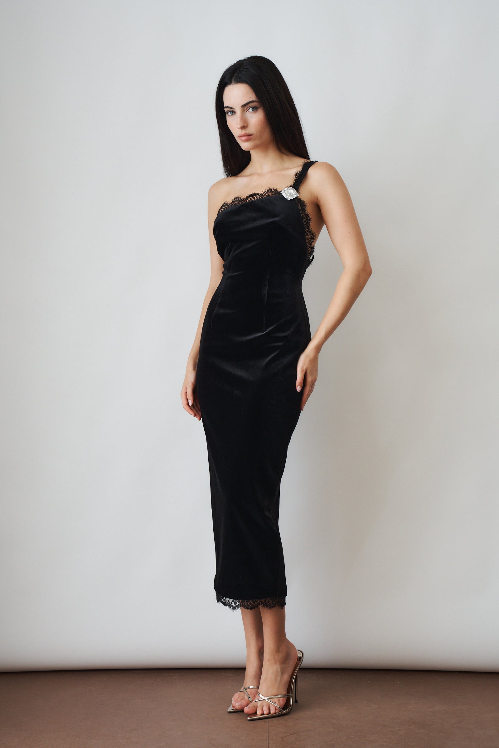 Angelica Velvet Maxi Dress