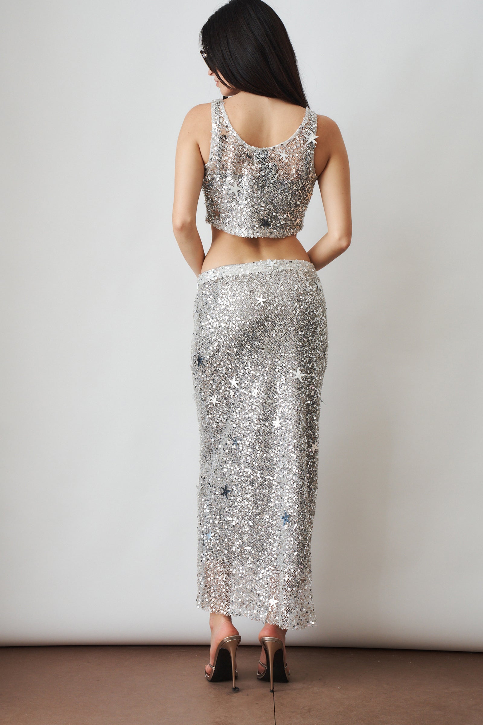 Rena Skirt Silver